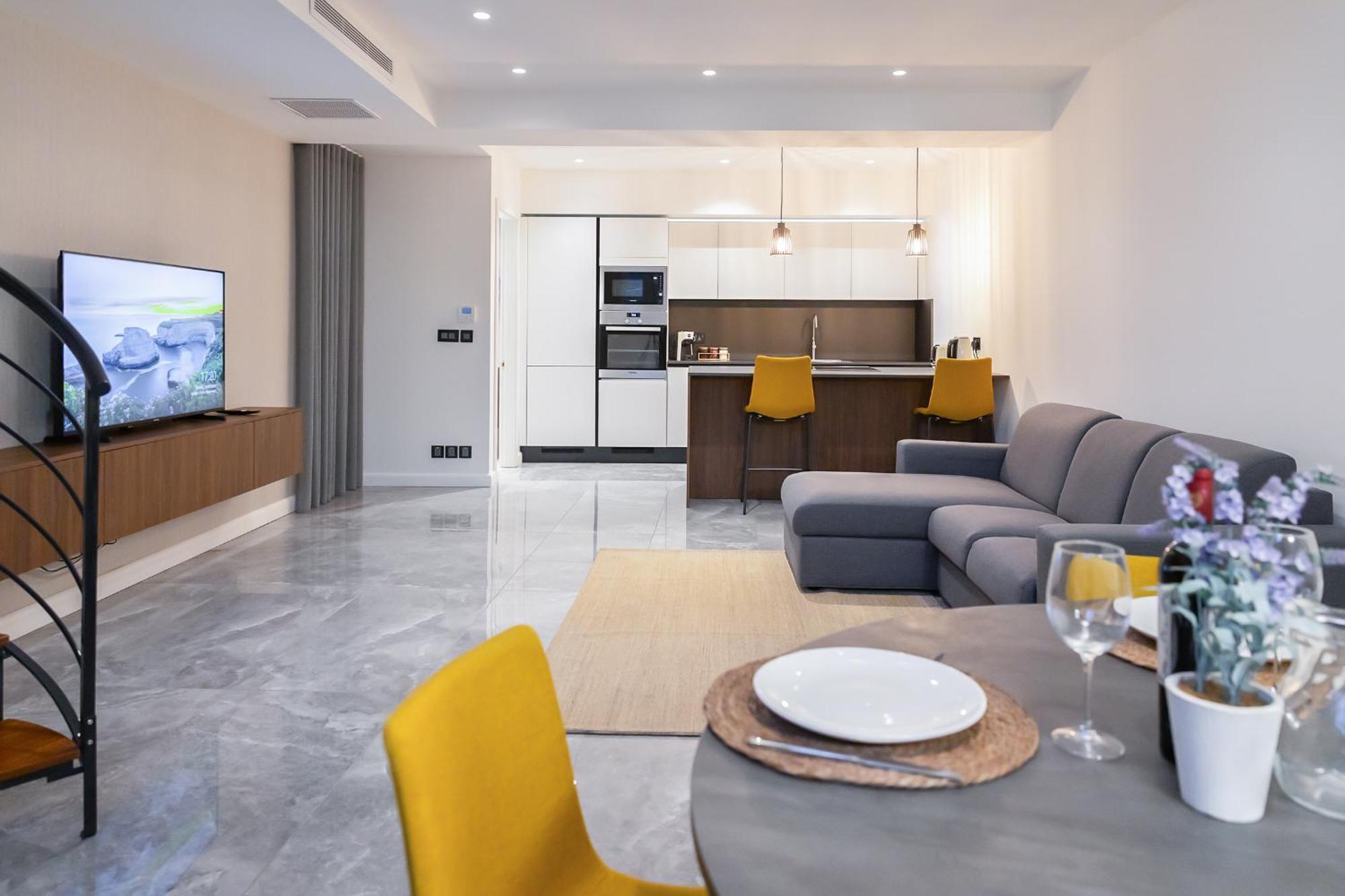 Florette Suite 1Br With Stunning Lounge Terrace By Arcobnb Ил-Фурияна Екстериор снимка